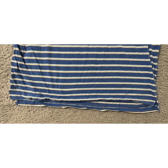 Johnnie-O Polo Shirt Men's L Performance Golf Striped Stretch Active - Picture 5 of 8